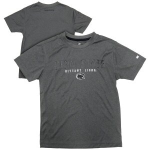heather gray youth performance t-shirt Penn State Nittany Lions